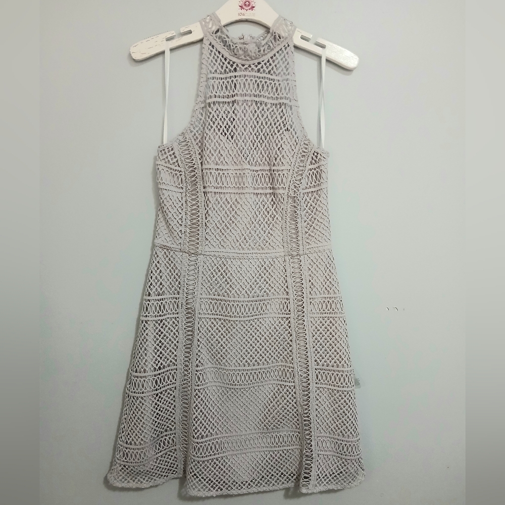 Lumier By Bariano Women’s  Halter Dress in Lavender